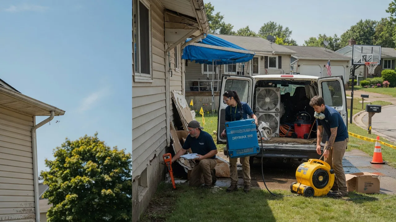 Ceiling Leak Cleanup in Straughn, IN near me